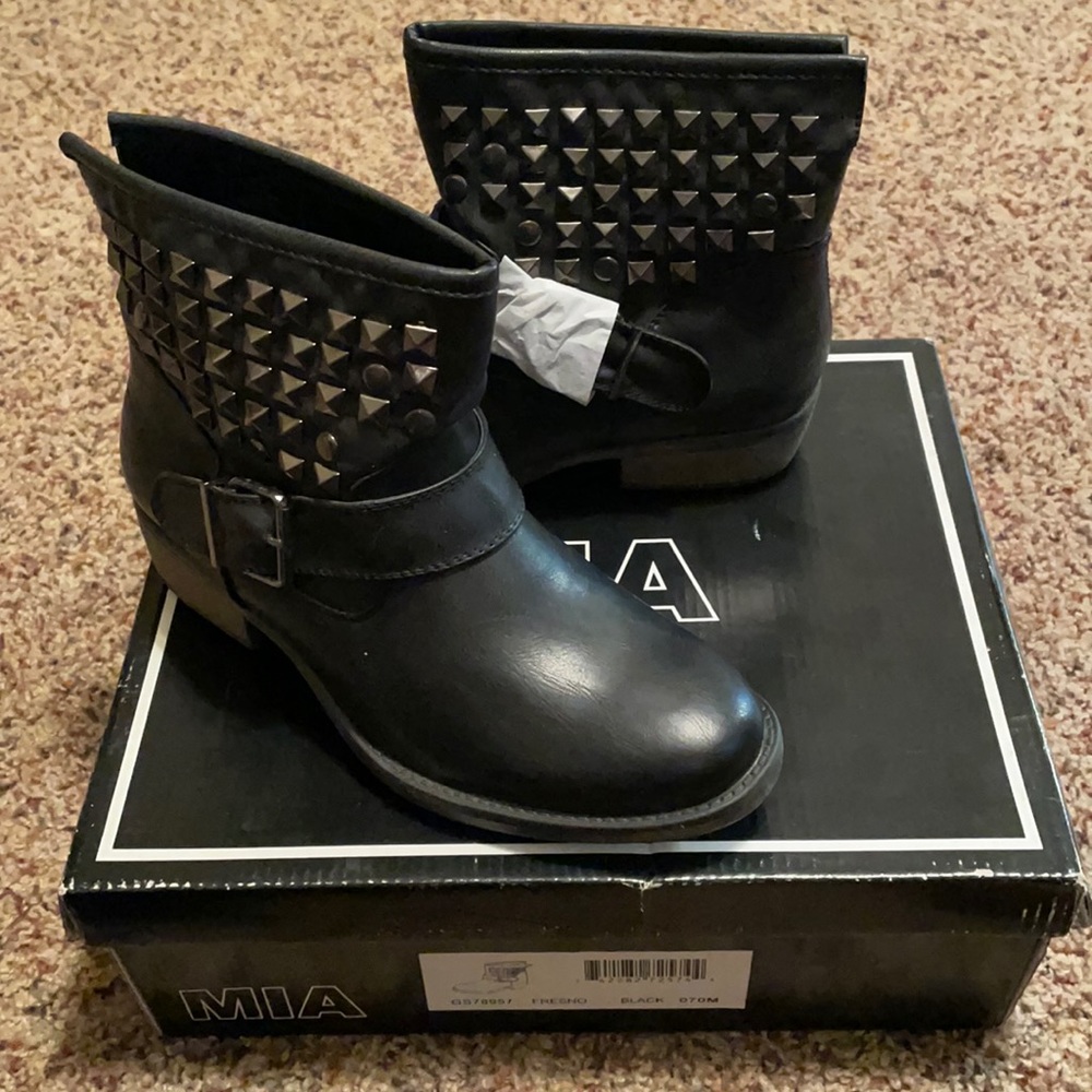 Never worn MIA booties!